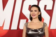 Hayley Atwell voices Lara Croft's character in Tomb Raider: The Legend of Lara Croft(Image via Getty)